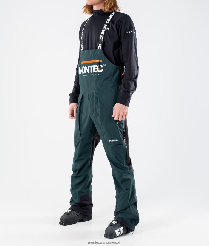 Spodnie narciarskie fenix 3l męskie ciemny Atlantyk Montec F4B4Z8104